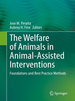 cover image of The Welfare of Animals in Animal-Assisted Interventions